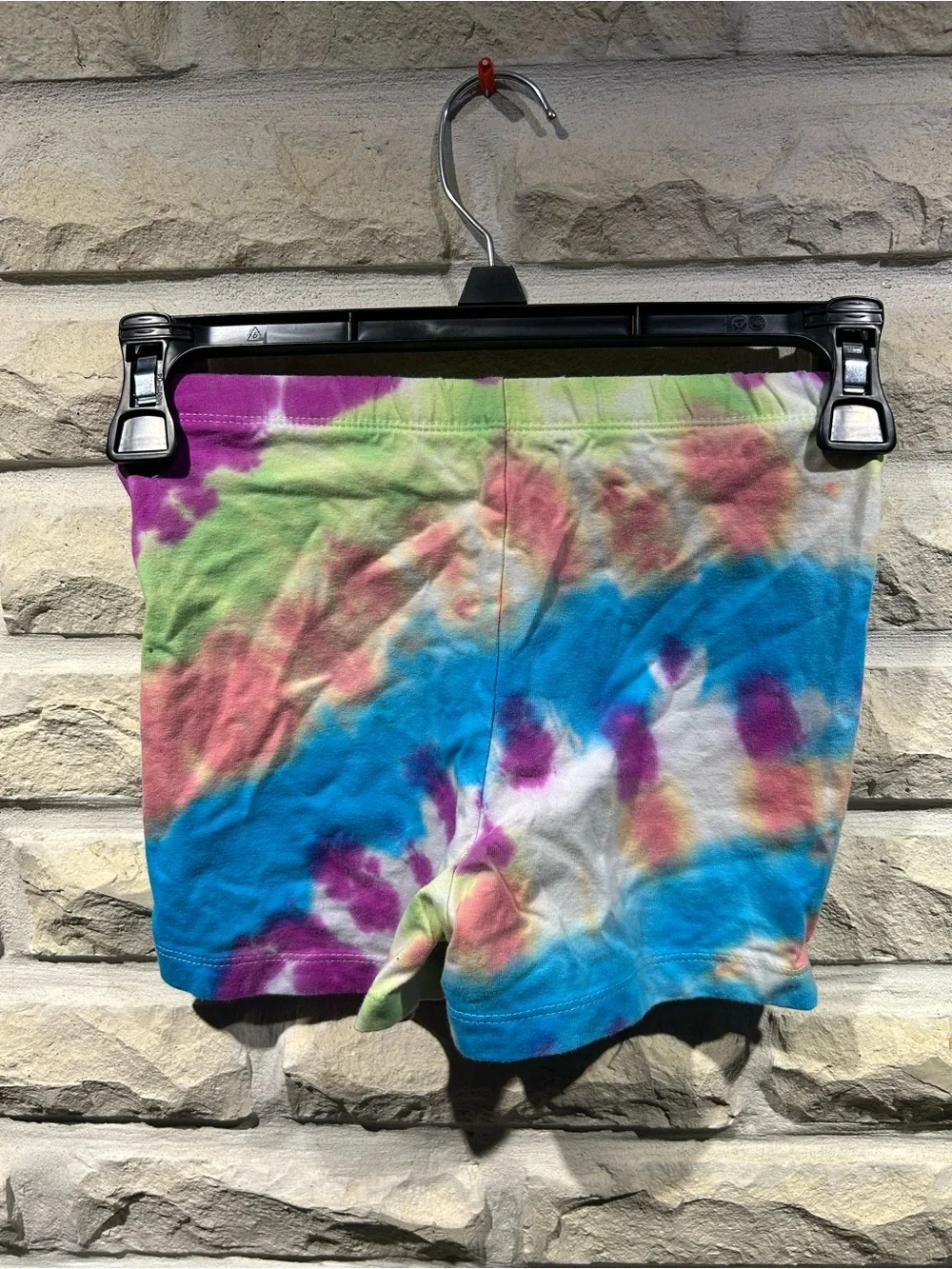 The Children's Place Multicolor Tie-Dye Shorts - Blue, Pink, Green